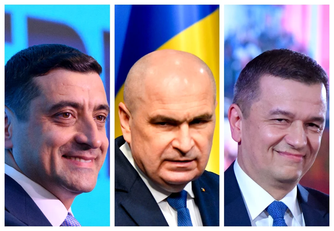 George Simion, Ilie Bolojan și Sorin Grindeanu