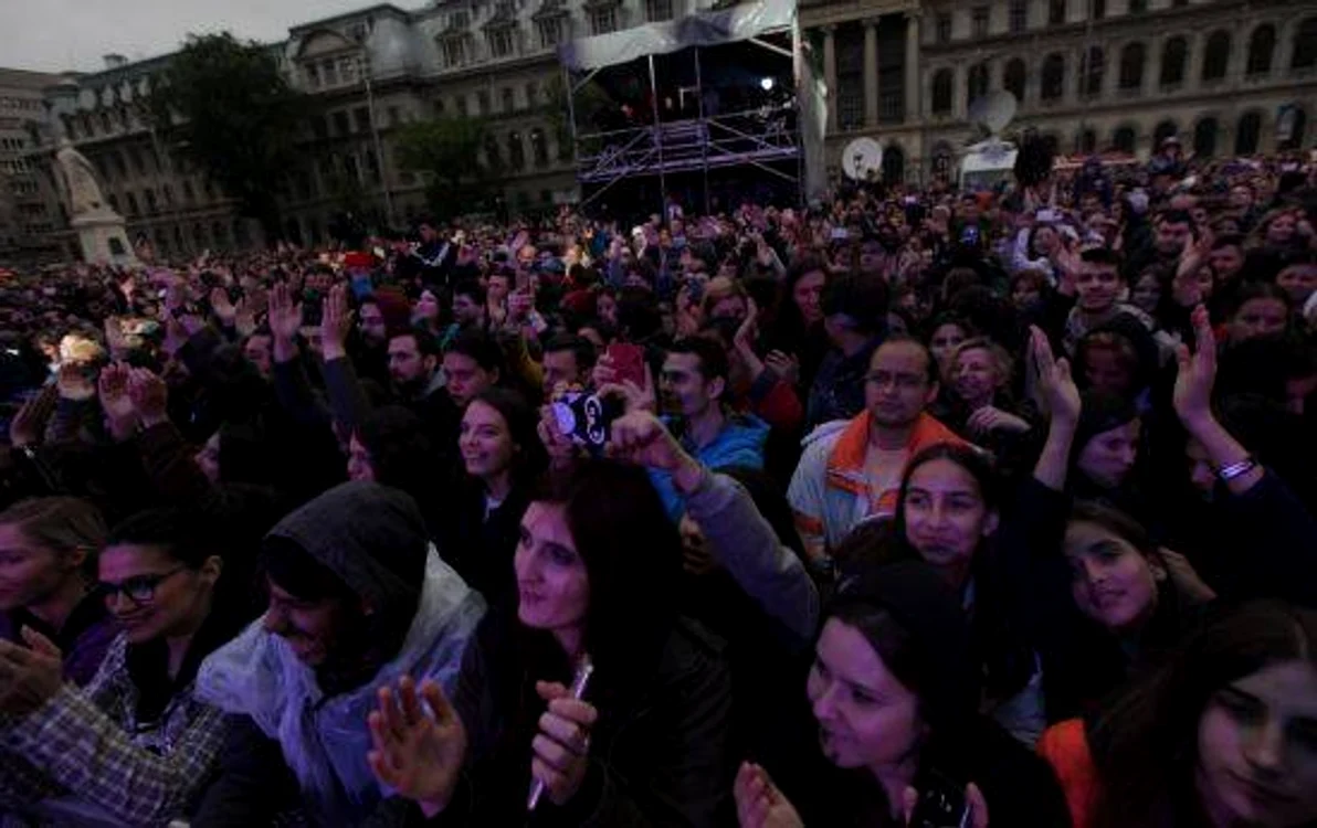 
    Bucureștenii au ieșit din casă să sărbătorească Ziua Europeifoto: Dorin Constanda  