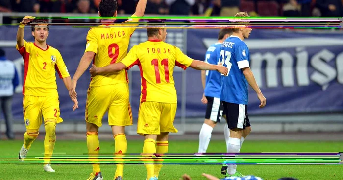 Bucuria românilor, deznădejdea estonienilor FOTO Răzvan Păsărică
