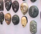Măştile realizate de Ion Luchitzau fost expuse la bijuteria GiBi