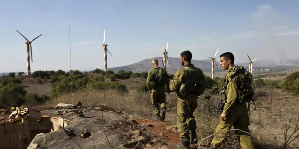 platoul golan foto reuters