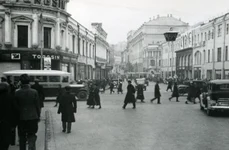 Moscova în anul 1935 (foto: Flickr / Municipal Archives of Trondheim)
