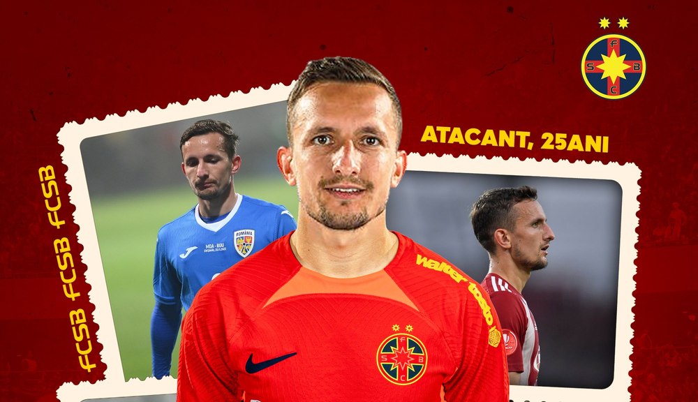 FCSB l-a prezentat pe Marius Ștefănescu, fotbalistul care s-a rugat în genunchi de patron să fie lăsat să plece