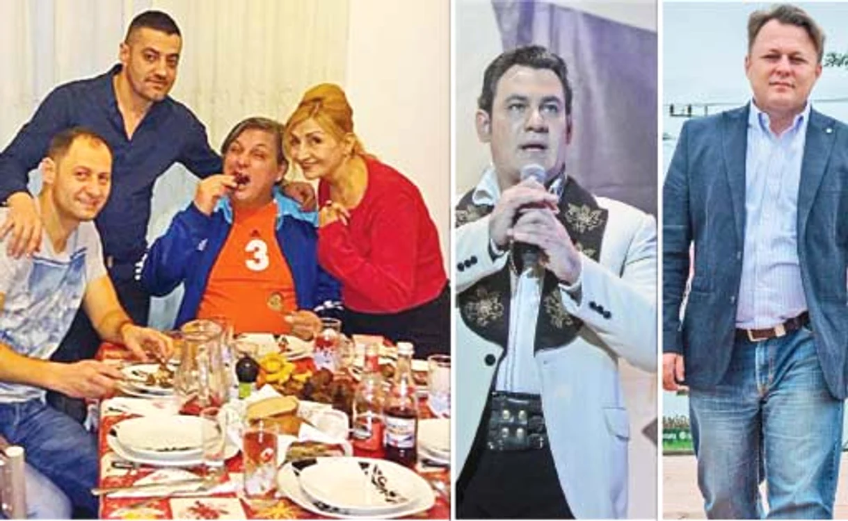
    Mugurel și Cristian Sfetcu,  alături de Cornel Galeș și  Ileana Ciuculete, pe vremea  când formau o familie fericită; Ionuț și Dragoș Dolănescu se judecă de 8 ani pe  moștenirea lăsată de  tatăl lor, Ion Dolănescu  