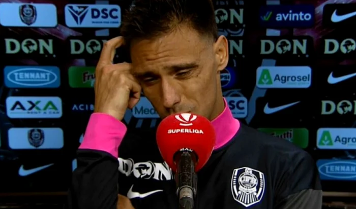 Mario Camora, căpitan la CFR Cluj  Foto/Captură Digi Sport