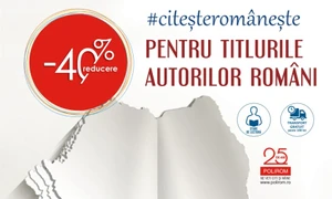 #citeșteromânește cu Polirom: 500 de titluri semnate de autori români, la reducere jpeg
