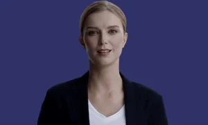 Fedha prima prezentatoare virtuala de stiri captura video jpg