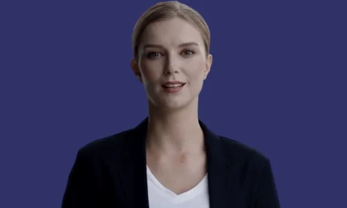 Fedha prima prezentatoare virtuala de stiri captura video jpg