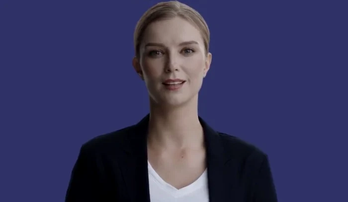 Fedha are părul blond și ochii deschiși la culoare (Foto: captură video)