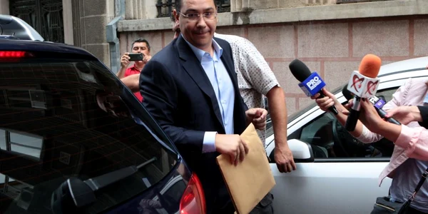 Victor Ponta la Baroul Bucureşti. FOTO Eduard Enea