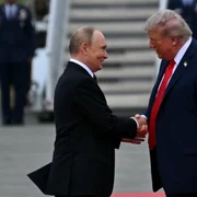 Donald Trump și Vladimir Putin în Alaska FOTO AFP