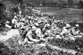Soldați români în timpul Primului Război Mondial (sursa: Gogu Negulesco, Rumania's sacrifice, New York Century Co, 1918)