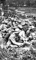 Soldați români în timpul Primului Război Mondial (sursa: Gogu Negulesco, Rumania's sacrifice, New York Century Co, 1918)