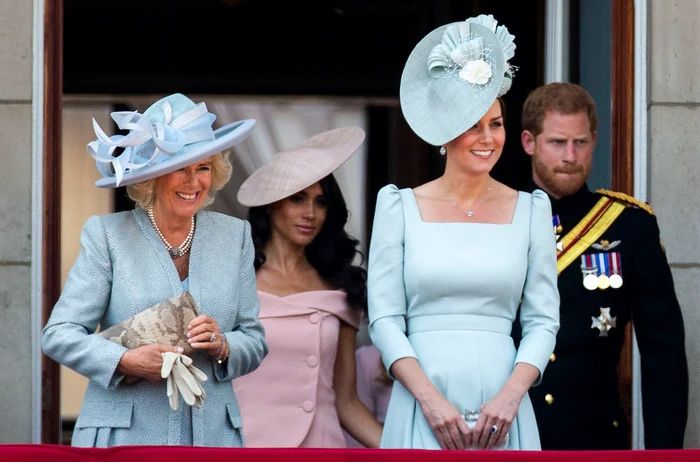 Kate Middleton şi Meghan Markle arată în publică că nu o au la inimă pe Camilla Parker-Bowles, ca şi prinţul HarryFoto: Hepta