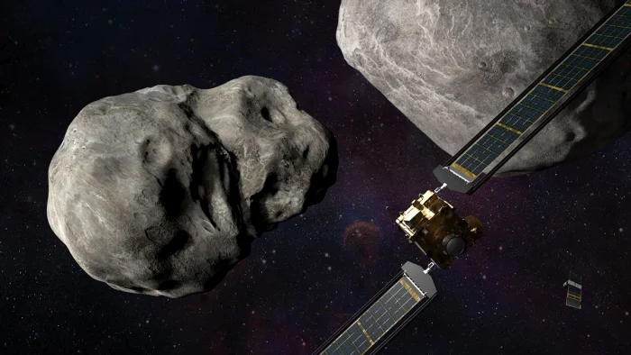 Nasa încearcă să schimbe traiectoria asteroizilor FOTO: NASA / Johns Hopkins / APL / Steve Gribben