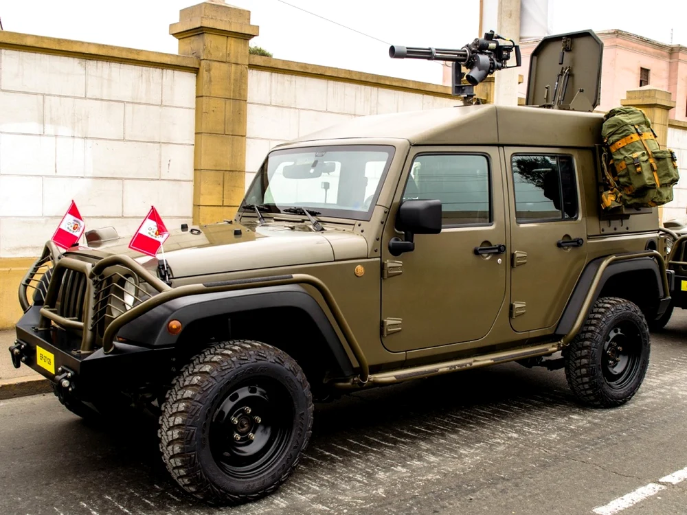 Jeep J8 din dotarea armatei peruane