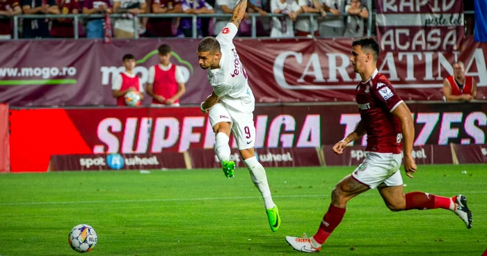 Rapid și CFR Cluj au terminat la egalitate în primul derby din Superliga. Foto Facebook