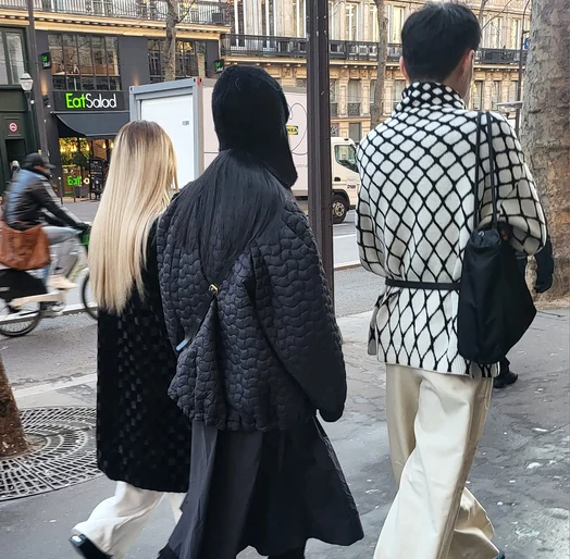 Street style Paris. FOTO Facebook Andreea Tincu