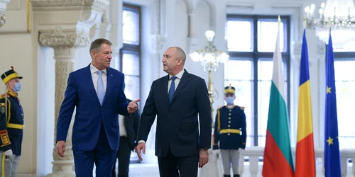 Klaus Iohannis si Rumen Radev FOTO Presidency.ro