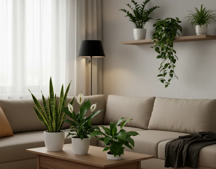 Ce plante de interior rezistă la lumină slabă