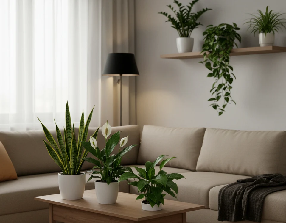 Ce plante de interior rezistă la lumină slabă