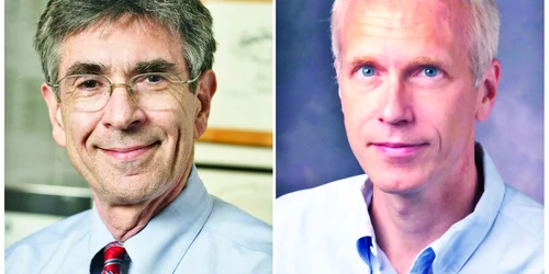 Robert J. Lefkowitz (stânga) şi Brian K. Kobilka (dreapta)