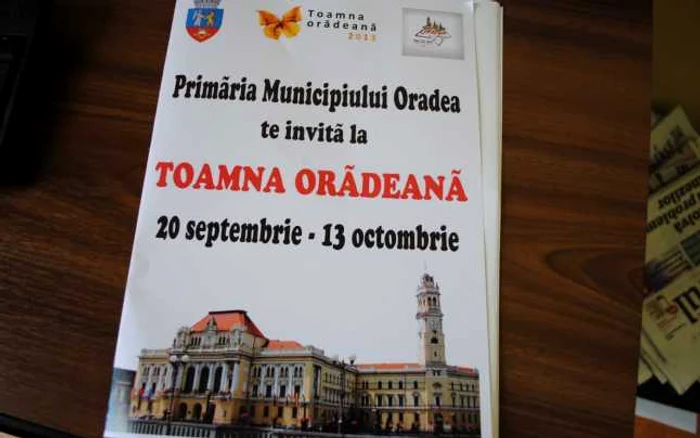 Toamna Oradeana se intinde pe durata mai multor saptamani