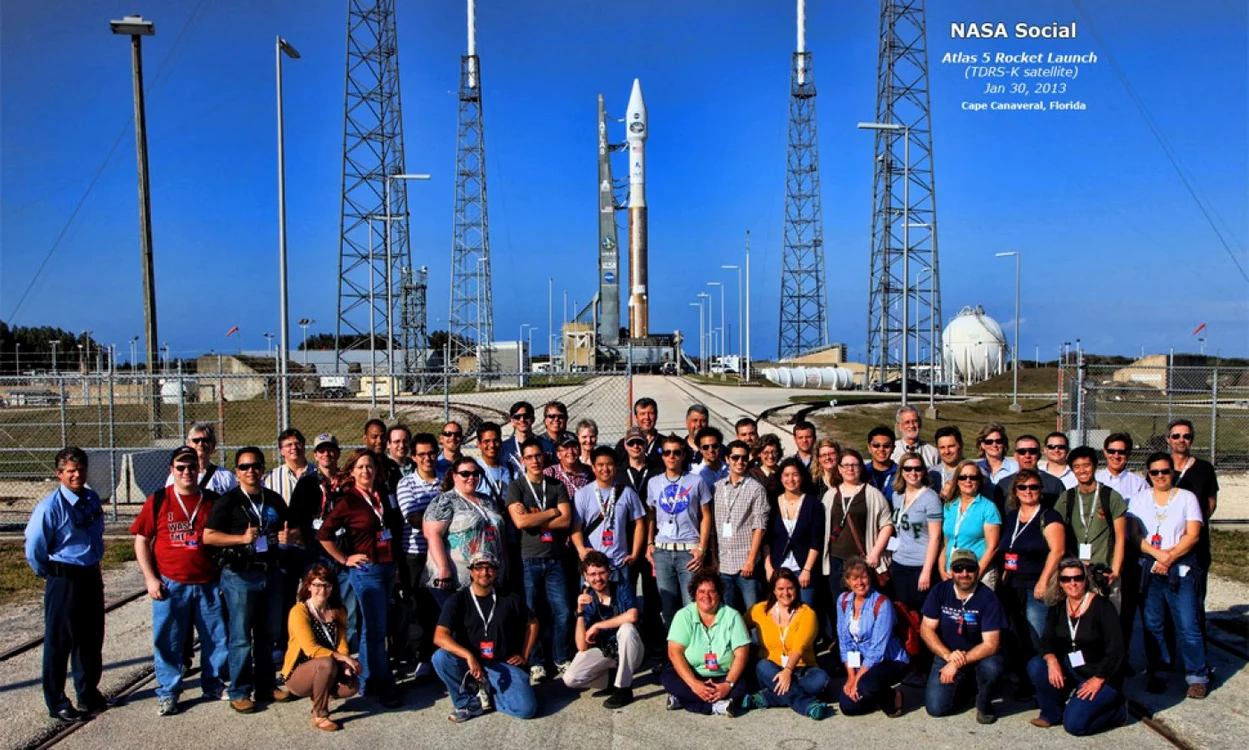 Evenimentul NASA Social: lansarea rachetei Atlas 5 cu satelitul TDRS-K