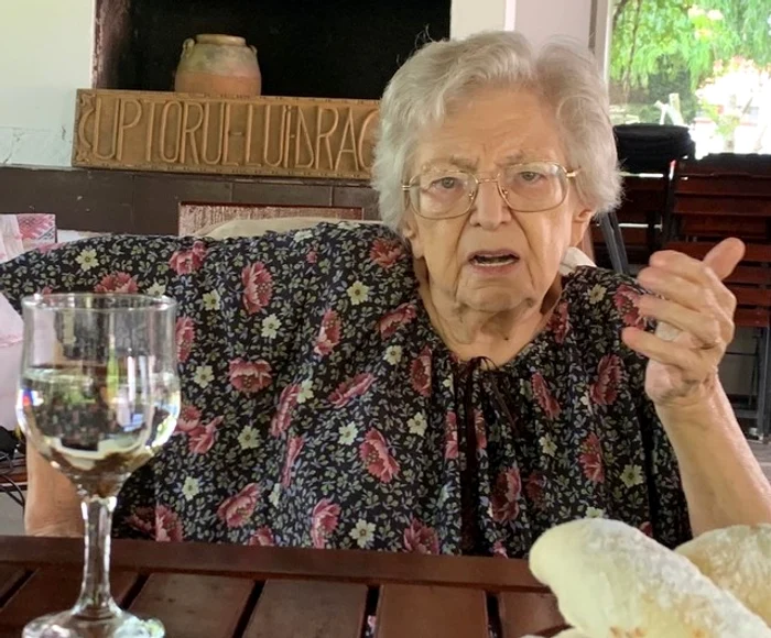 Draga Olteanu matei a oferit un interviu cu puțin timp înainte de a împlini 87 de ani