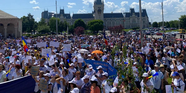proteste profesori iasi 24 mai 2023 Foto Cristian Hitruc
