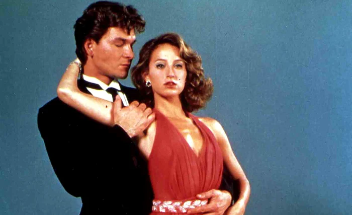 În 1987, împreună  cu Patrick Swayze, în  filmul de mare succes  ”Dirty Dancing”. Foto: Profimedia