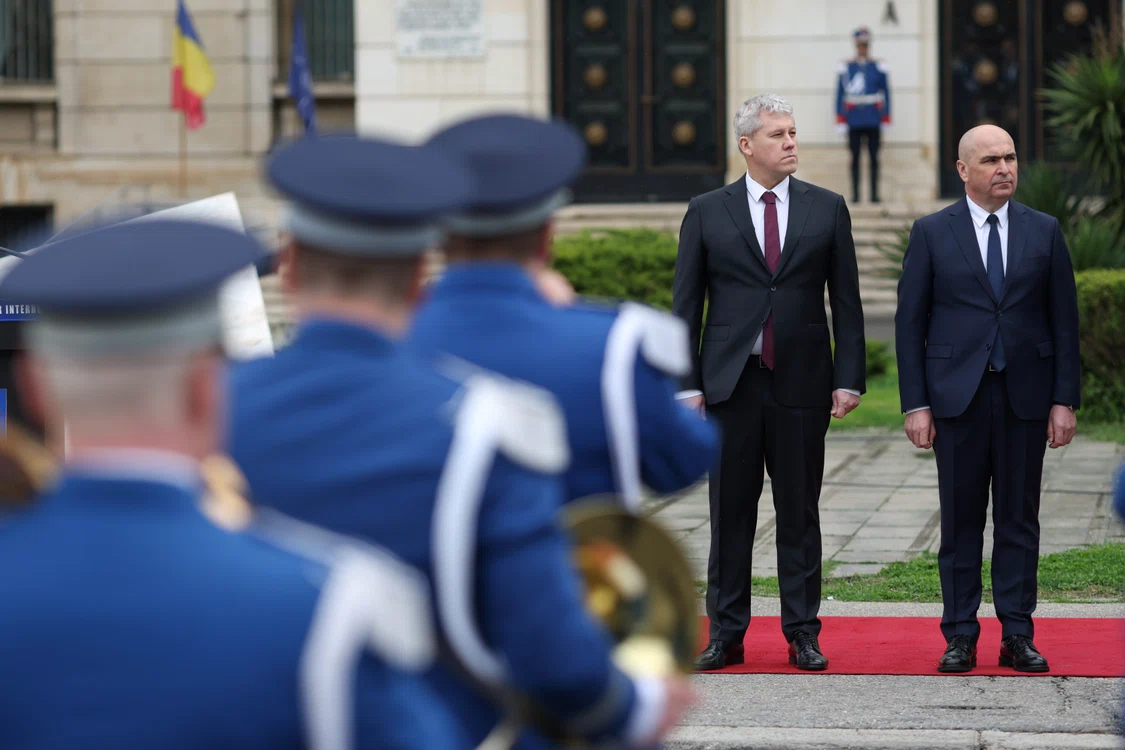  Cătălin Predoiu și Ilie Bolojan. FOTO Inquam Photos / George Călin