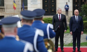 Cătălin Predoiu și Ilie Bolojan. FOTO Inquam Photos / George Călin