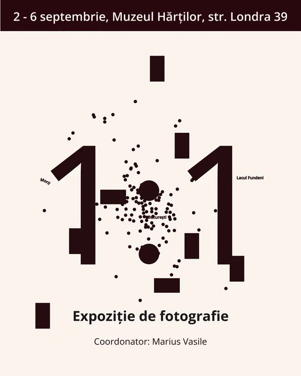 O cartografiere vizuală a cartierului Dorobanți - expoziție de fotografie de arhitectură, la Muzeul Hărților