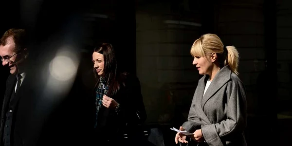 Elena Udrea pleaca de la sediul ICCJ