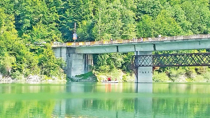 Se presupune că doctorul s-a aruncat de pe acest pod