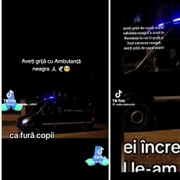 ambulanta neagra conspiratii tiktok   foto colaj tik tok jpeg