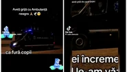 ambulanta neagra conspiratii tiktok   foto colaj tik tok jpeg