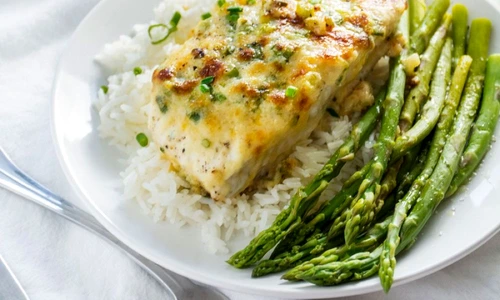 halibut cu usturoi si parmezan jpeg