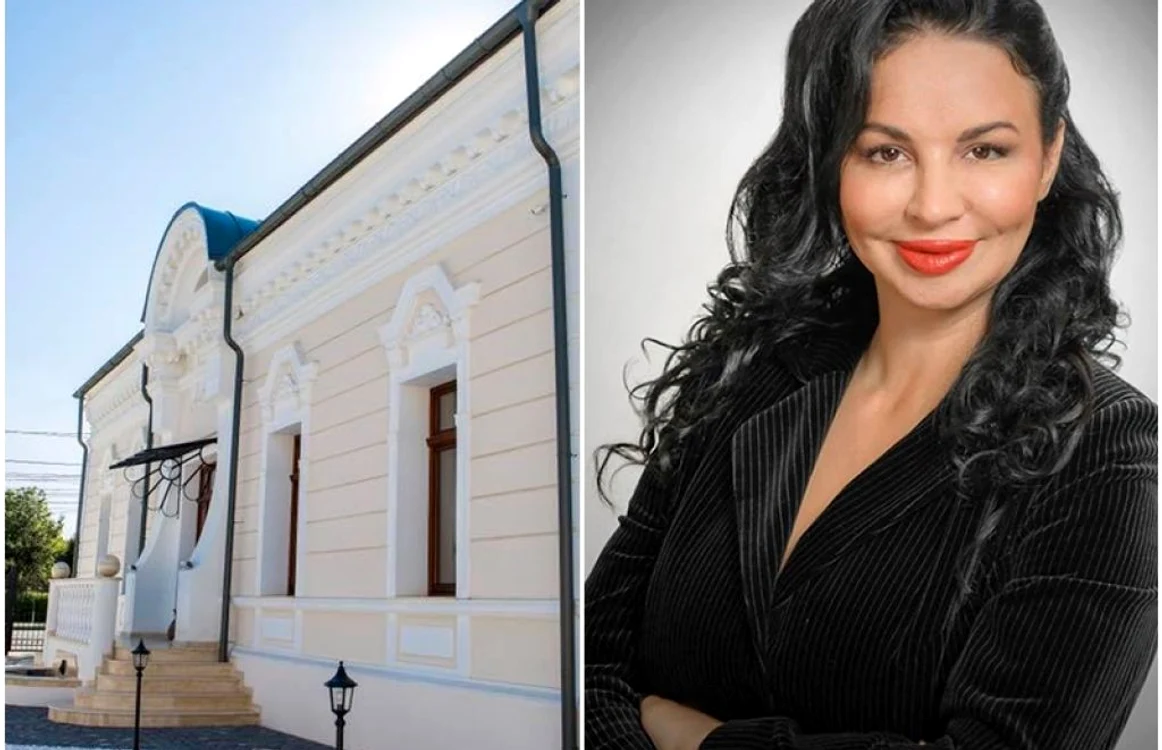 Casa Zoller din Iaşi, după restaurarea în care a investit avocata Gianina Poroşnicu FOTO Arhivă Personală
