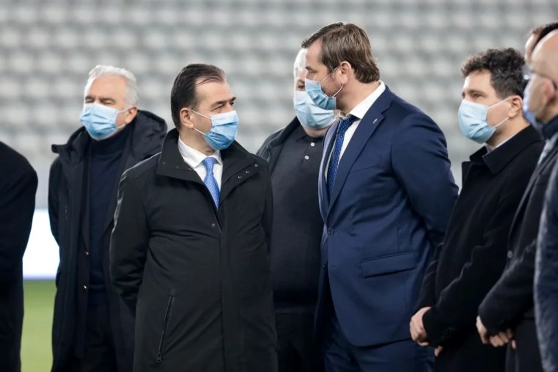 Alin Petrache, de vorbă cu prim-ministrul Ludovic Orban