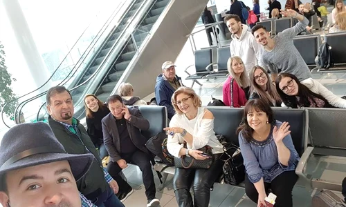 Matilda Pascal Cojocătița și membrii trupei Alesis au plecat spre Israel jpeg