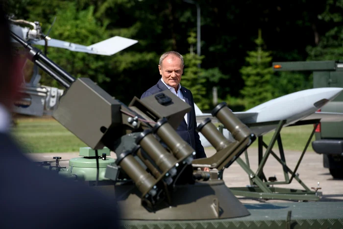 Premierul polonez Donald Tusk FOTO Profimedia 