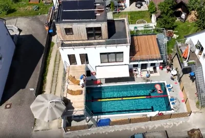germania piscina in curte foto X png