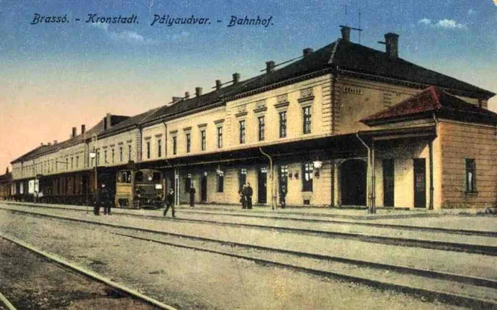 Prima gară din Brașov
