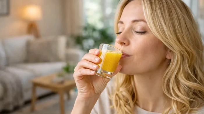 Rețetă de shot de ghimbir, un excelent stimulator imunitar.