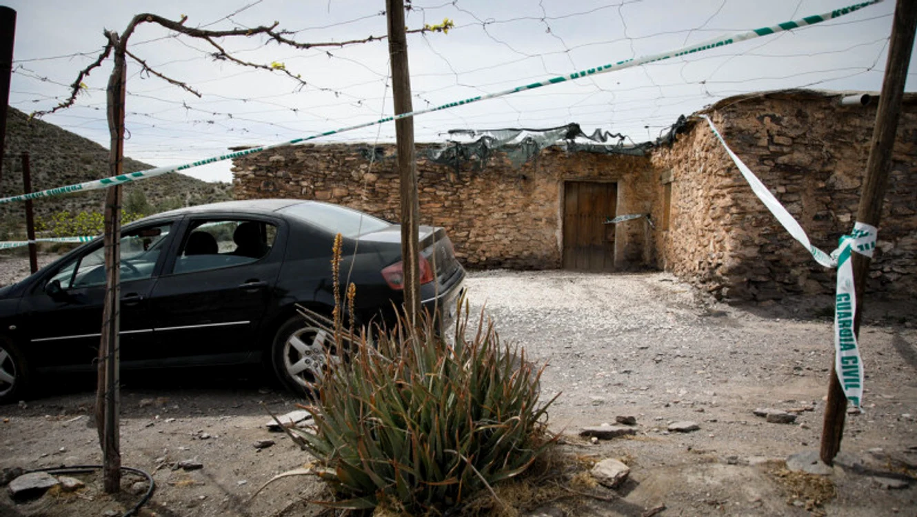 Casa din Almeria în care românul și-a ucis fiicele