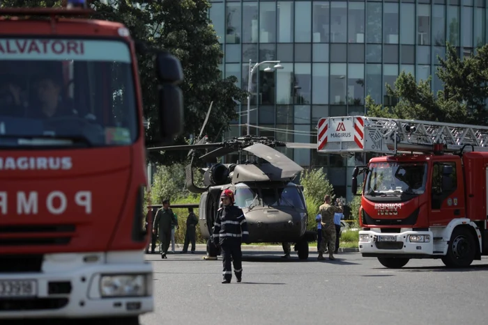 Militarii americani au folosit un astfel de elicoper în mai multe teatre de opraţii FOTO Inquam Photos / Octav Ganea