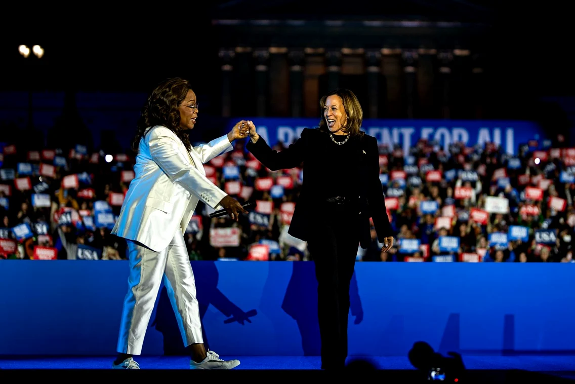 Oprah și Kamala Harris, în seara dinaintea alegerilor