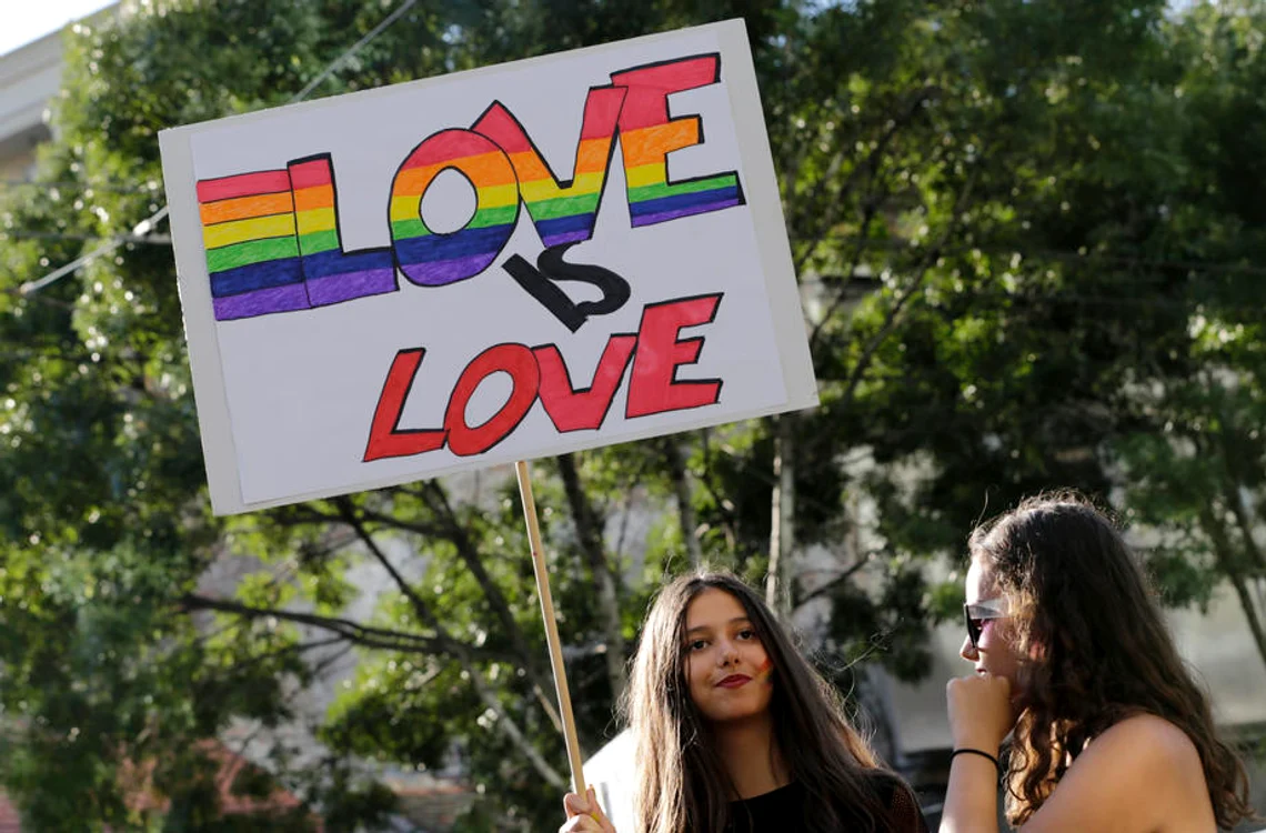 Participante la Belgrade Parade din 2019 Foto EPA EFE